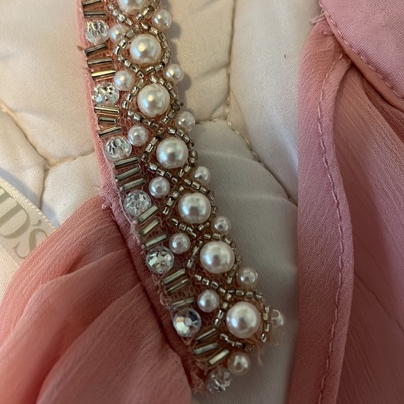 David’s Bridal short pink dress - Picture 7 of 8